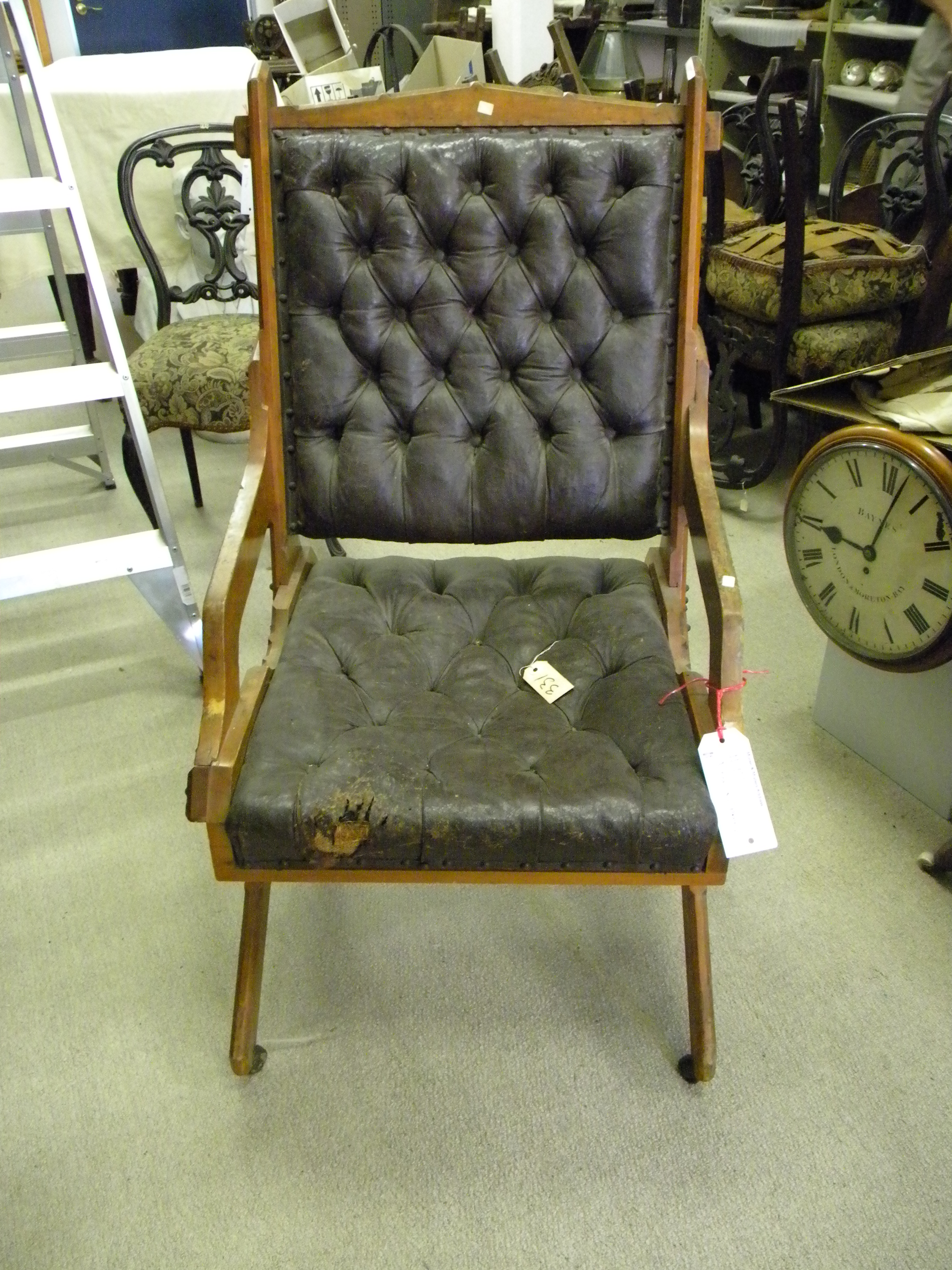 Chair given to Thomas Hancock